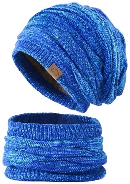 Kadınlar Için Kışlık Bere Şapka Atkı Seti (Yurt Dışından)