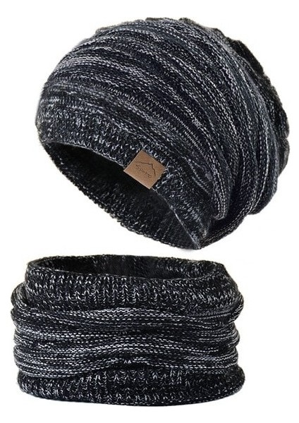 Kadınlar Için Kışlık Bere Şapka Atkı Seti (Yurt Dışından)