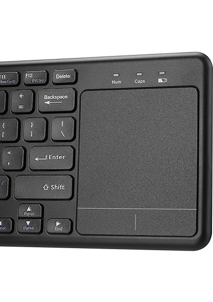 EKW-155 Siyah Toucpad Mouse Us Layout + Kablosuz Klavye indirimleri