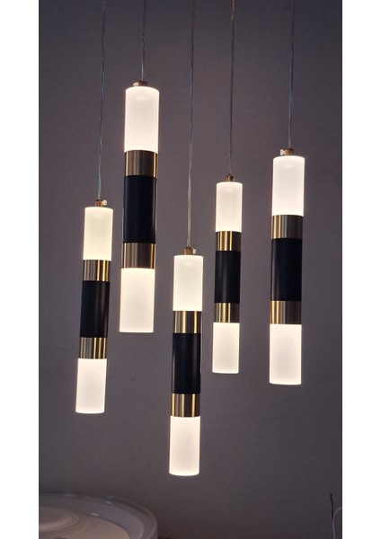 Üç Renk Kumandalı LED Sarkıt Avize modelleri