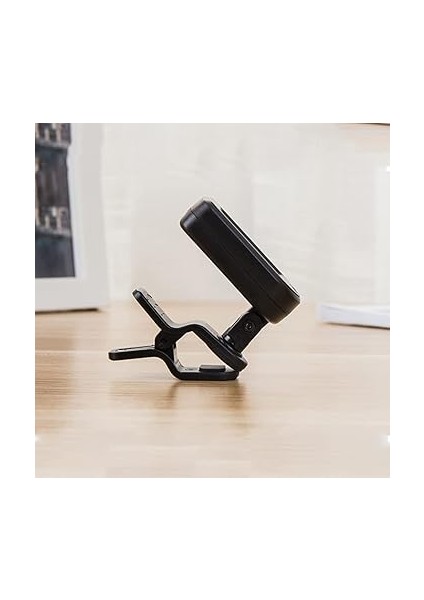 Gitar Tuner, T-02 Gitar Akort Cihazı, Klipsli Kromatik Dijital Tuner LCD Ekran, Akustik Gitar Ukulele Keman Için Mini Boyut Tuner fırsatları