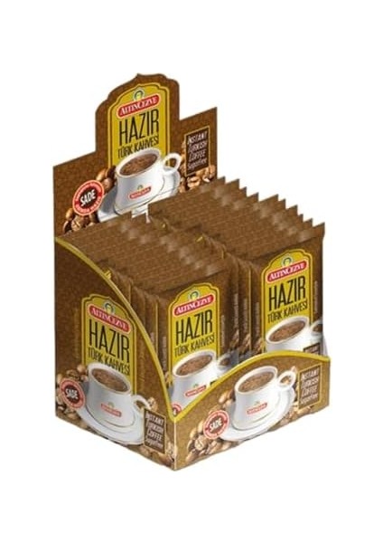 Altıncezve Hazır Türk Kahvesi Sade Tek Kullanımlık 20'li Paket fiyatları
