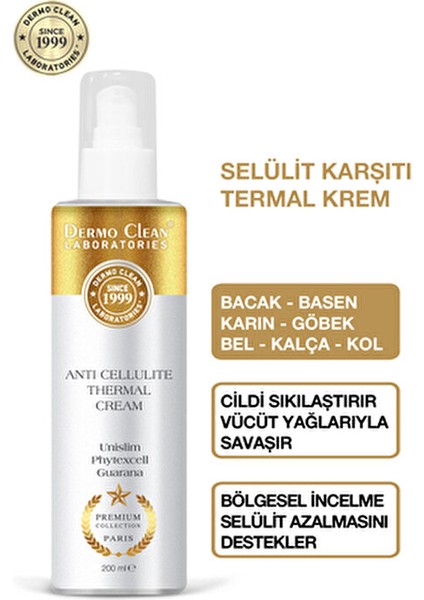 Anti-Cellulite Termal Krem 200 ml Cilt Sıkılaştırıcı ve Nemlendirici Özellikli fiyatları