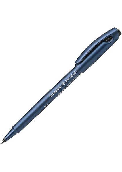 Topball 857 Konik Uçlu Roller Kalem 0,6 mm Siyah