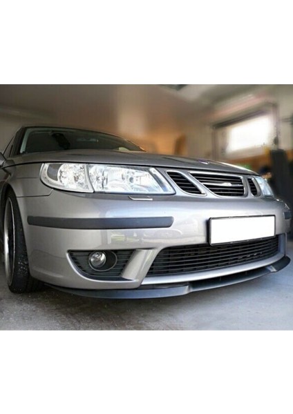 Saab 9-3 93 Uyumlu Evrensel Universal 3 Parça Cupra Kupra Ön Ek Tampon Dili Lip Esnek Karlık fiyatları