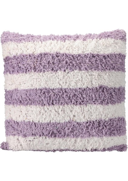 Pop Stripe Dokuma Yastık Lila 45X45CM