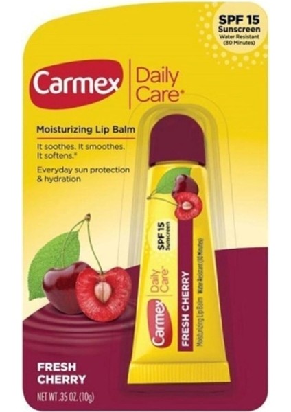 Carmex SPF15 Vişneli Dudak Bakım Kremi 10 gr