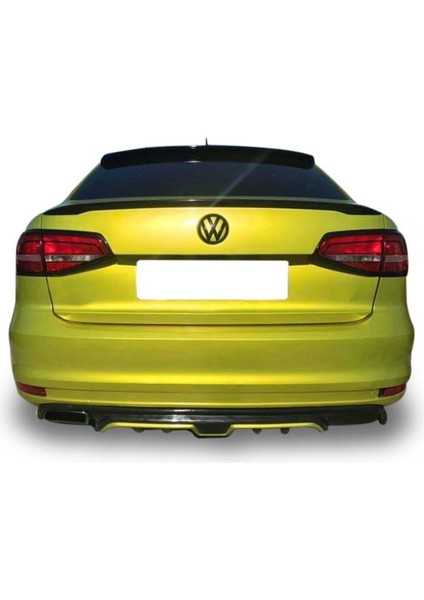 Volkswagen Jetta Makyajlı 2014-2018 Custom Difüzör Parlak Siyah modelleri