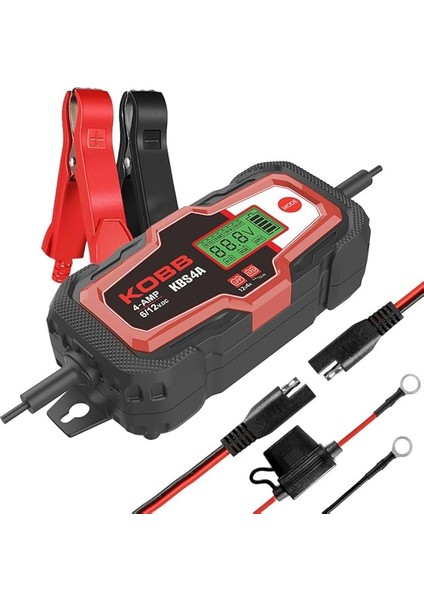 KBS4A 6/12V 120A Dijital Akü Şarj/akü Bakım/desülfatör ve Power Supply