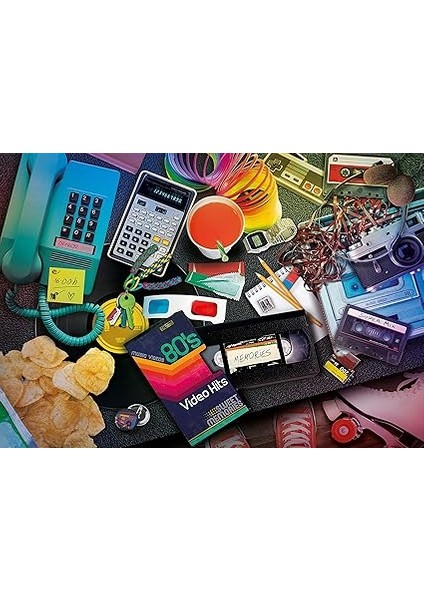 - 1000 Parça Hq Collection Yetişkin Puzzle - 80S Nostalgia fiyatları