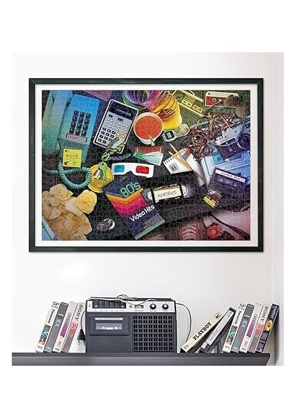 - 1000 Parça Hq Collection Yetişkin Puzzle - 80S Nostalgia indirimleri
