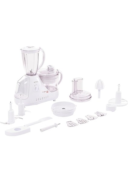 Prokit 444 Plus Beyaz Mutfak Robotu, 800 W, 1.5 L Hazne, Beyaz
