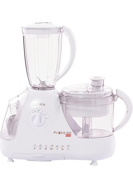 Prokit 444 Plus Beyaz Mutfak Robotu, 800 W, 1.5 L Hazne, Beyaz modelleri