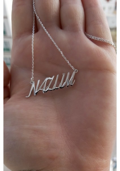 925 Ayar Gümüş Isimli Kolye