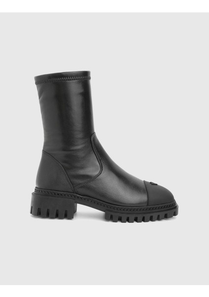 Devin Hakiki Strech Deri Siyah Kadın Bot modelleri