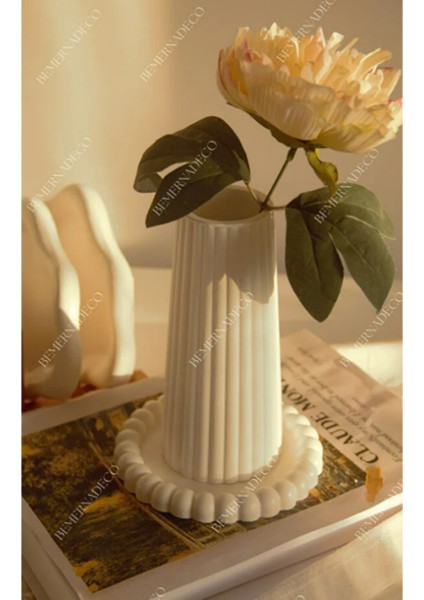 Dekoratif Vazo Seti, Büyük Boy Vazo, Bubble Tabak, Bohem Vazo, Iskandinav Vazo Seti