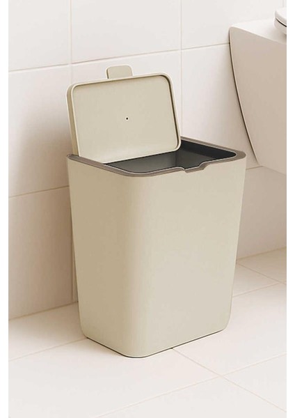 Flıp Çöp Kovası Bej fiyatları