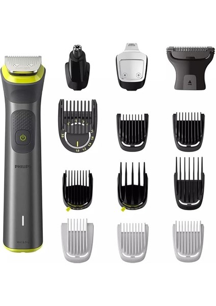 14'ü 1 Arada Erkek Bakım Seti MG7930/15-YÜZ/SAÇ/VÜCUT (Islak/kuru Kullanım)