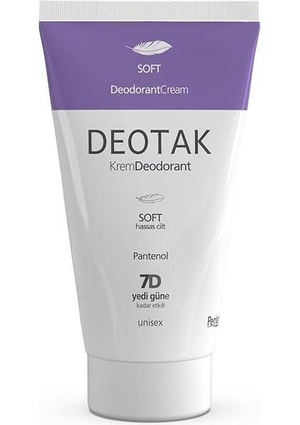 Soft Hassas Koruma 7 Güne Kadar Etkili Krem Deodorant 35 ml fırsatları