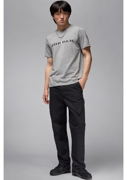 Jordan Air Tee Ss Crew Gray Erkek Günlük Pamuklu Tişört Gri fırsatları