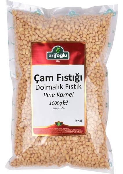 Çam Fıstığı Dolmalık Fıstık 1000g Ithal