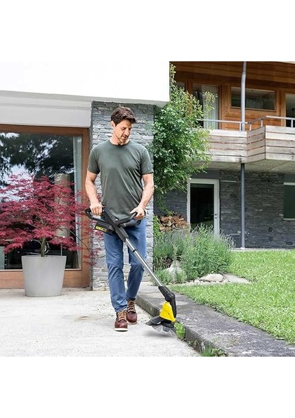 Wre 18 – 55 18 V Akülü Yabani Ot Giderici, Naylon Fırça Başlığı, Maks. 2.800 Devir/dakika, Döner Temizleme Başlığı, Teleskopik Sap, Kärcher 18 V Akü ile Kullanılabilir, Aküsüz fiyatları