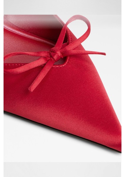 Azizza Ayakkabı Orta Boy Topuklu - Kırmızı indirimleri