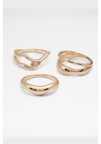 Swirlring Kadın Yüzük - Sarı