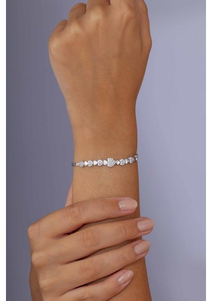 Prodyum Kaplama 925 Ayar Kalpli Süzme Su Yolu Gümüş Bileklik fiyatları