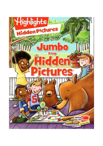 Highlights Jumbo Kitap Hidden Pictures Dikkat Geliştirme Serisi
