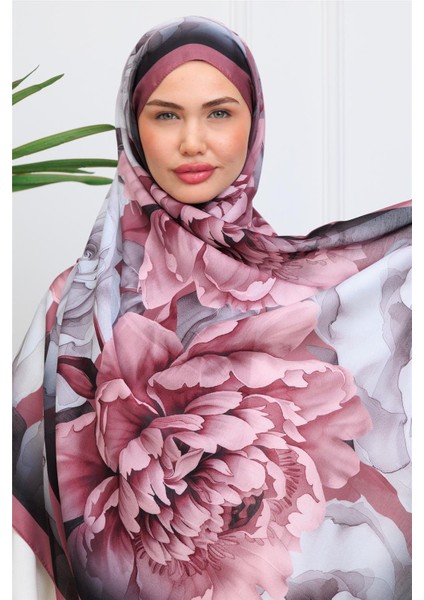Floral Suluboya Desenli Dijital Soft Şal modelleri