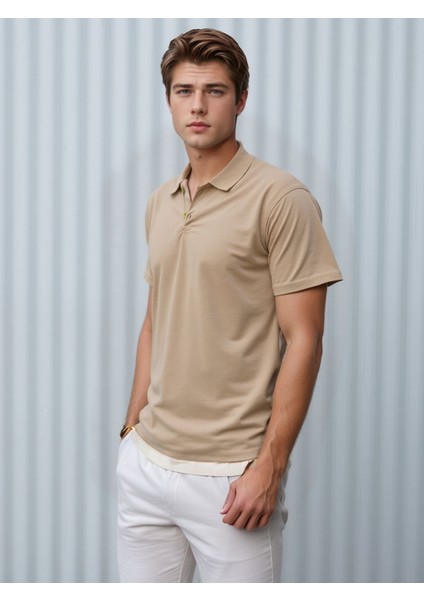 %100 Pamuklu Polo Yaka Tişört LL.D01.IN1.001 modelleri