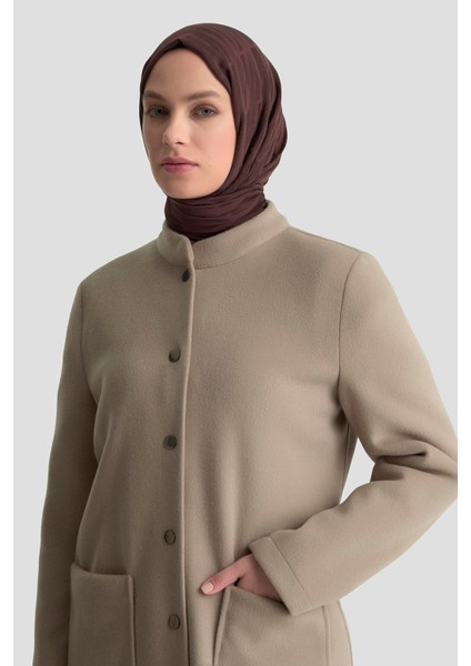 Hakim Yaka Kaşe Kap 25KD1124 Camel fiyatları