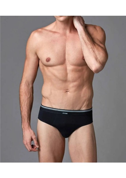 Erkek Iç Giyim Düz Renk 2'li Slip Iç Çamaşır L1.ER.O04.S004