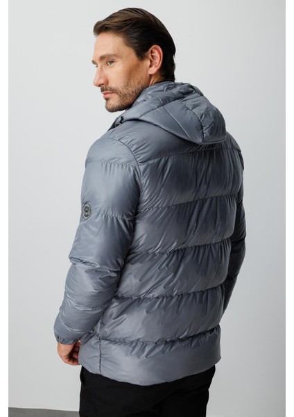 Erkek Gri Mont