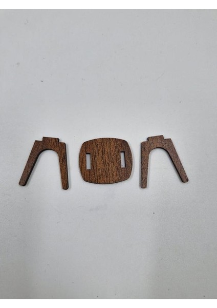 Ahşap Minyatür Oyuncak Dekoratif Tabure 3,5 cm x 3,5 cm x 3,5 cm fiyatları