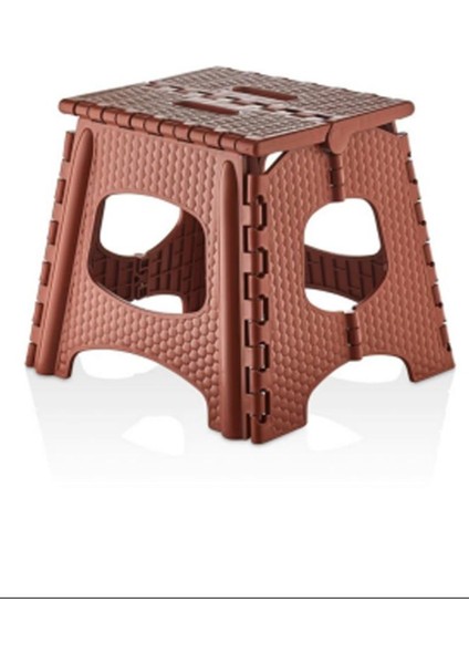 Küçük Petek Katlanır Tabure Naturel ROYALEKS-MRD552