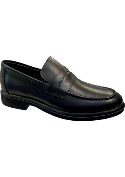 Erkek Makosen Loafer Iç ve Dış Yüzey Deri Poli TABAN-100-SİYAH modelleri