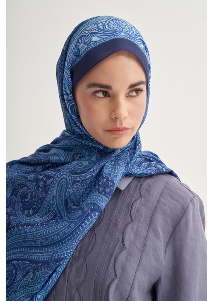 Ravena Gök Mavisi Nilla Pamuklu Şal fiyatları