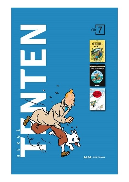 Tenten'in Maceraları Cilt 7 Üç Kitap Birarada (Ciltli-Kutulu)