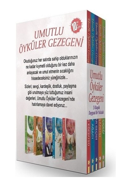 Umutlu Öyküler Gezegeni (5 Kitap Takım Kutulu)