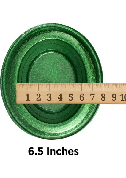 Bfs Yeşil Renk Parıltılı Simli Fötr Silindir Parti Şapkası fırsatları