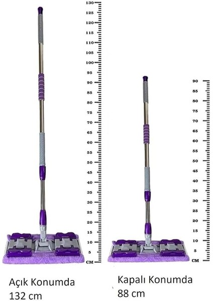 Adet Süper Islak Havlu Hediyeli Yer Cam Silme Mopu Mikrofiber Yedek Bezli Yer Duvar Fayans Silme fırsatları