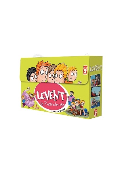 Levent Iz Peşinde 6 Set (5 Kitap)