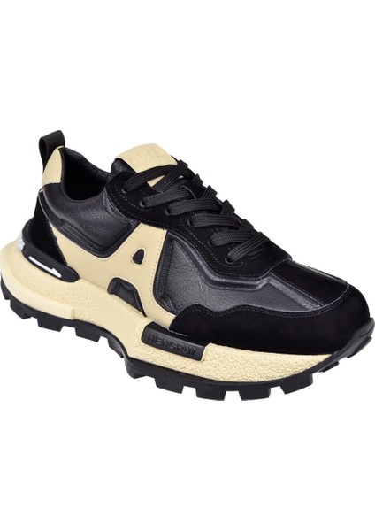 Erkek Spor Ayakkabı Sneaker GJ-25K507 Siyah