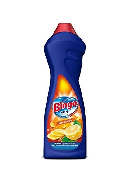 Bingo Krem Limon Kokulu Mutfak Temizleyici (1 x 750 Ml)