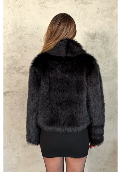 Kadın Şal Yaka Kürk 99828 modelleri