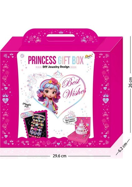 Pasta Şeklinde Hediye Kutulu Takı Bileklik Boncuk Dıy Seti modelleri