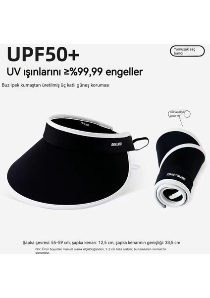 Kadın Büyük Kenarlı Içi Boş Güneş Şapkası (Yurt Dışından) fiyatları