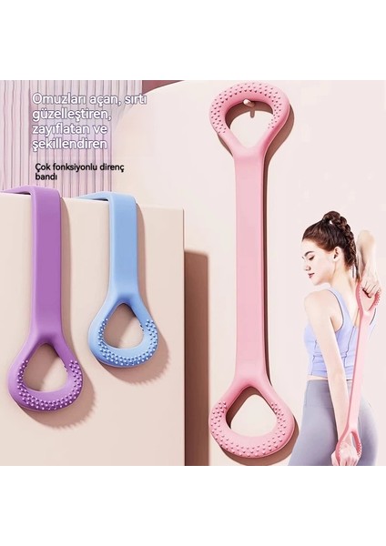 Yüksek Dirençli Sekiz Şekilli Direnç Bandı Yoga Direnç Bandı (Yurt Dışından) fiyatları